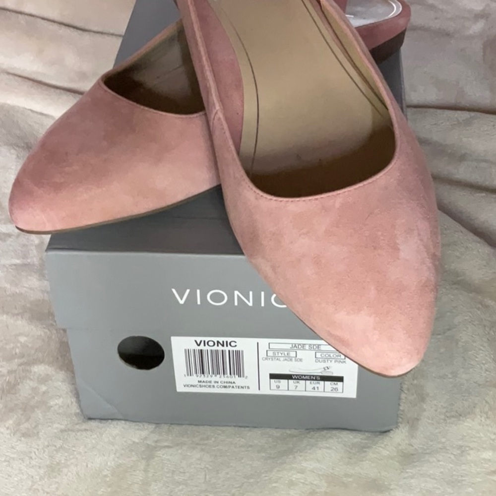 Vionic Jade Slingback Dusty Pink size 9